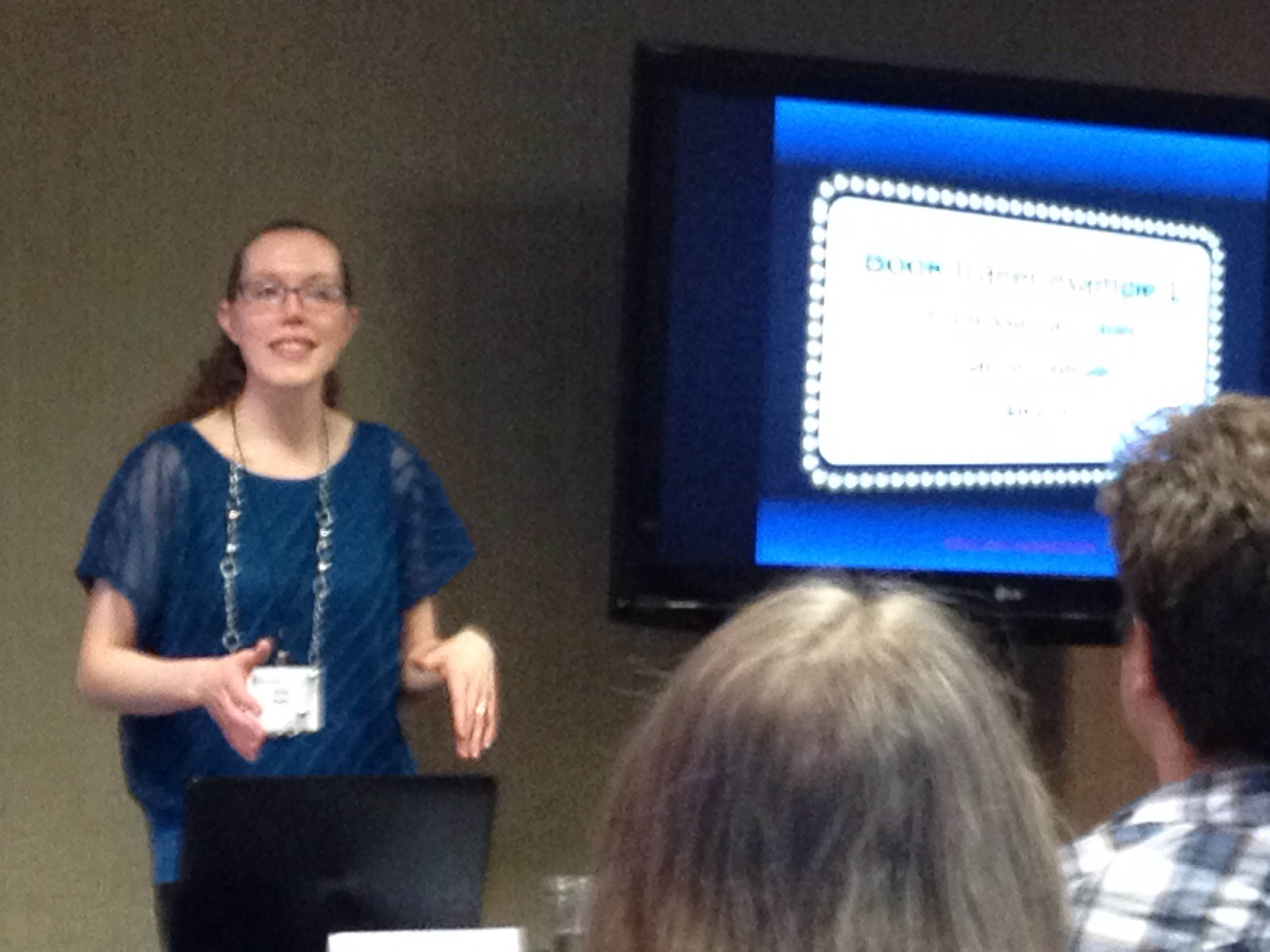Load video: Brea L.R. speaking on publishing 101